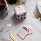 Christmas Trivia Box - Botanical Holly and Berry Design