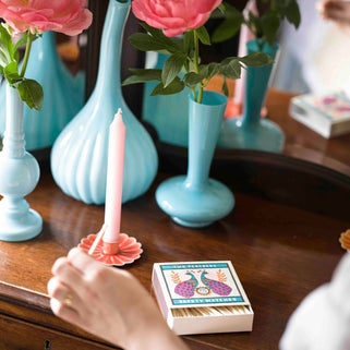 Boxed Matches Peacock Blue
