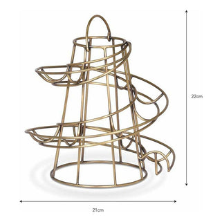 Egg Run in Antique Brass