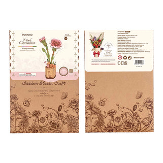 Pink Carnation DIY Model Kit