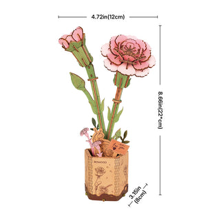 Pink Carnation DIY Model Kit