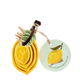 Set of 4 Ceramic Lemons Measuring Spoons