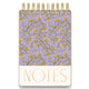 Chunky Notepad Floral Design