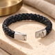Personalised Men's Chunky Leather Plait