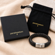 Personalised Men's Chunky Leather Plait