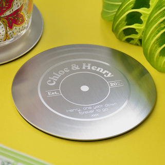 Personalised Couples Coaster