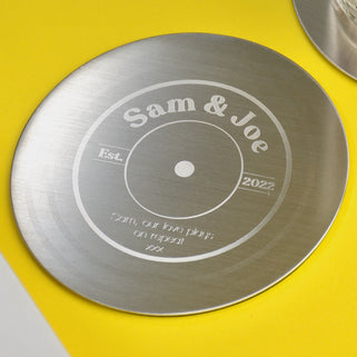 Personalised Couples Coaster