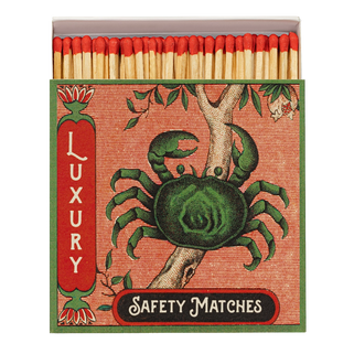 Crab Square Match Box