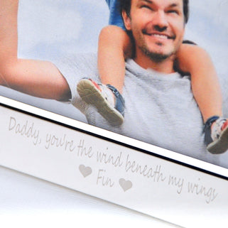 Personalised 60th Birthday Silver-Plated Photo Frame