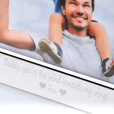Personalised 60th Birthday Silver-Plated Photo Frame