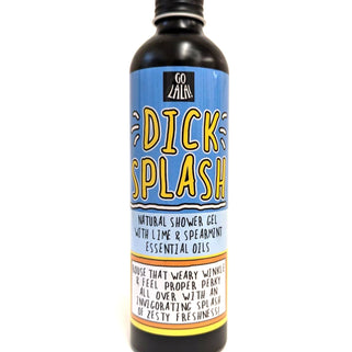 dick splash novelty shower gel for men