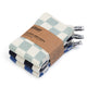 Reusable Cotton Dishcloths Set of 3 - Cobalt Check