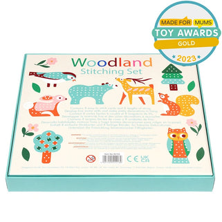 Kids Woodland Set of 8 Stitching Cards