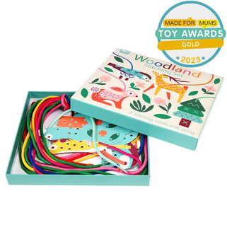 Kids Woodland Set of 8 Stitching Cards