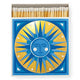 Golden Sun Square Matchbox