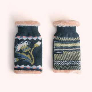 Wrist Warmers Thistle Navy