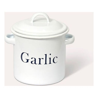 Enamel Garlic Pot