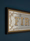 Antiqued Glass First Class Mirror