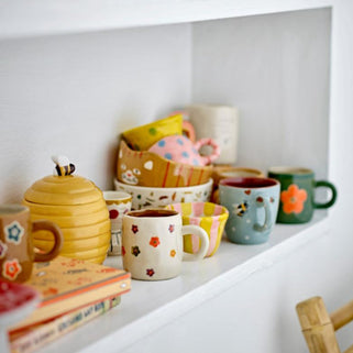 Floral Espresso Cup Cream