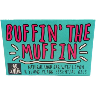 buffin the muffin novelty soap bar for women