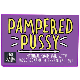 pampered pussy novelty soap bar for women