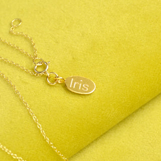 Gold Lightning Bolt Necklace