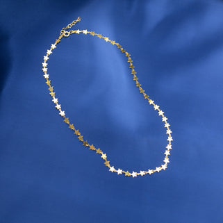 Personalised Gold Mini Star Necklace