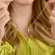 Gold Lightning Bolt Necklace