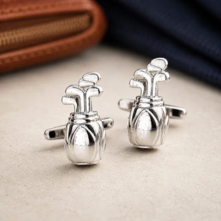 Personalised Golf Club Cufflinks