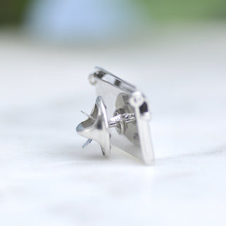 good luck pin badge back