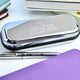 Graduation Pen And Box Set. Silver chrome box with personalised message 