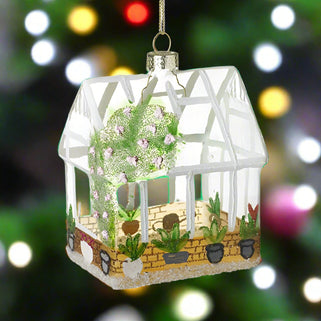 Glass Greenhouse Bauble