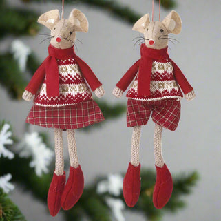 Ret Felt Boy or Girl Decoration