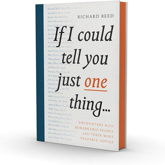 If I Could Tell You Just One Thing Book