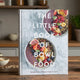 Book cover of 'The Little Book of Bowl Food' with two bowls of fruit and granola on a marble background.