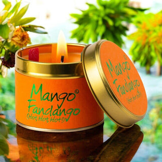 Mango Fandango Tin Candle