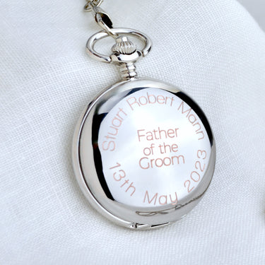 Personalised Men's Pocket Watch