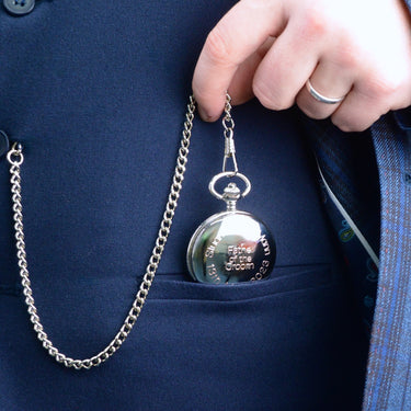 Personalised Men's Pocket Watch