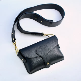 Monogram Small Leather Crossbody Bag