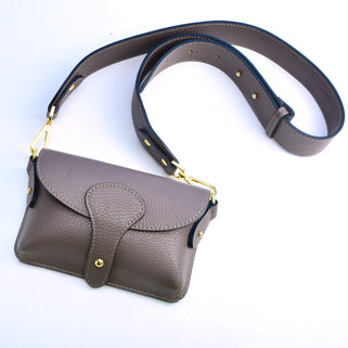 Monogram Small Leather Crossbody Bag