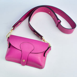 Monogram Small Leather Crossbody Bag