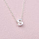Slider Initial Charm letter S shown close up