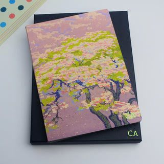 Monogram Blossom A5 Journal Notebook