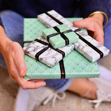 Monogram Leather Credit Card Holder
