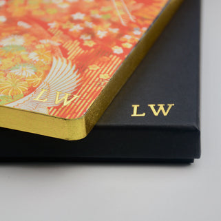 Monogram Crane A5 Journal Notebook