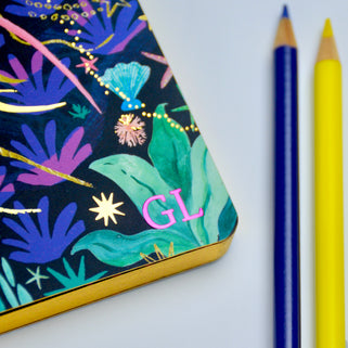 Monogram Jellyfish A5 Journal Notebook