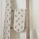 Olive Linen Double Oven Glove