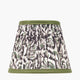 Ornella Green Floral Pleat Tapered Lamp Shade 16cm