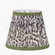 Ornella Green Floral Pleat Tapered Lamp Shade 16cm