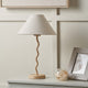 Rattan Wave Table Lamp Base